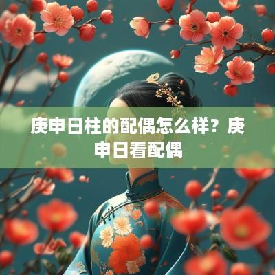 庚申日柱的配偶怎么样？庚申日看配偶