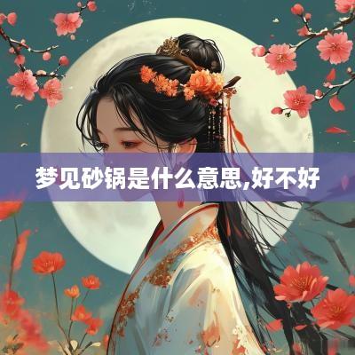 梦见砂锅是什么意思,好不好