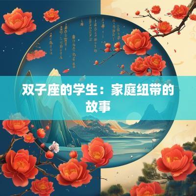 双子座的学生：家庭纽带的故事