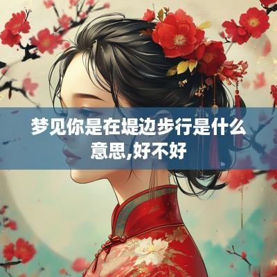 梦见你是在堤边步行是什么意思,好不好