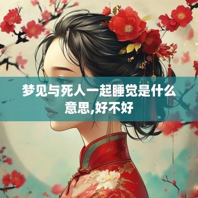 梦见与死人一起睡觉是什么意思,好不好