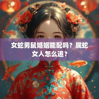 女蛇男鼠婚姻能配吗？属蛇女人怎么追？