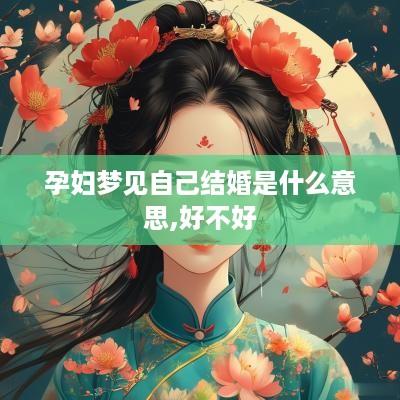 孕妇梦见自己结婚是什么意思,好不好