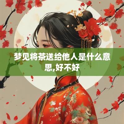 梦见将茶送给他人是什么意思,好不好