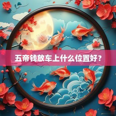 五帝钱放车上什么位置好？