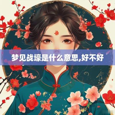 梦见战壕是什么意思,好不好