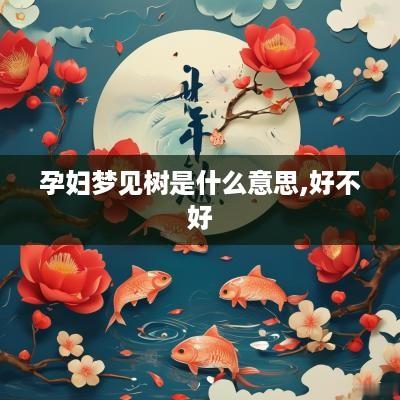 孕妇梦见树是什么意思,好不好