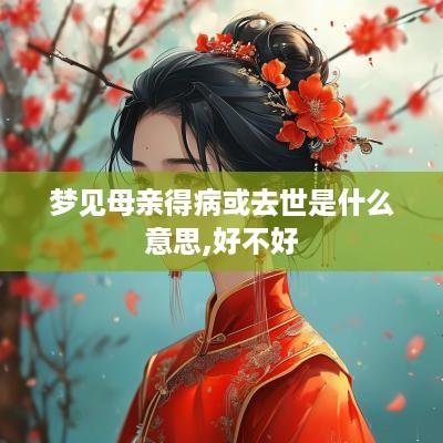 梦见母亲得病或去世是什么意思,好不好