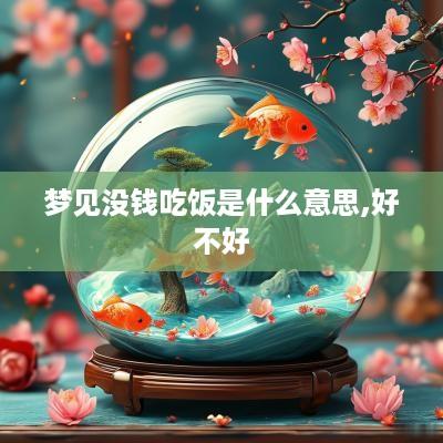 梦见没钱吃饭是什么意思,好不好