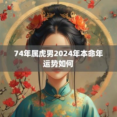 74年属虎男2025年本命年运势如何