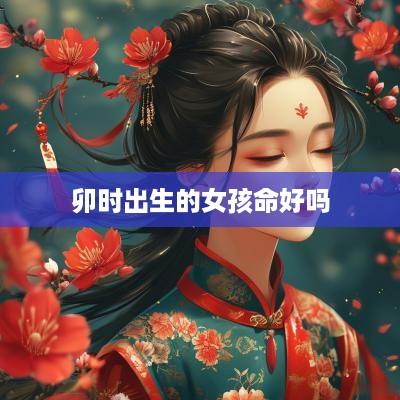 卯时出生的女孩命好吗
