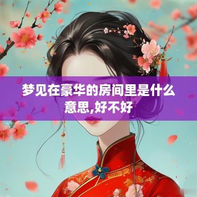 梦见在豪华的房间里是什么意思,好不好