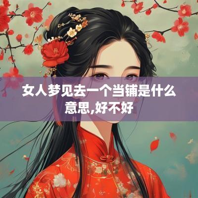 女人梦见去一个当铺是什么意思,好不好