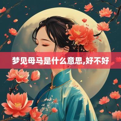 梦见母马是什么意思,好不好