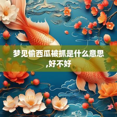 梦见偷西瓜被抓是什么意思,好不好