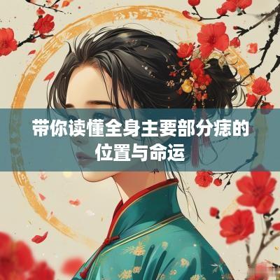 带你读懂全身主要部分痣的位置与命运