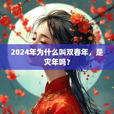 2025年为什么叫双春年，是灾年吗？
