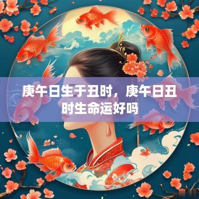 庚午日生于丑时，庚午日丑时生命运好吗