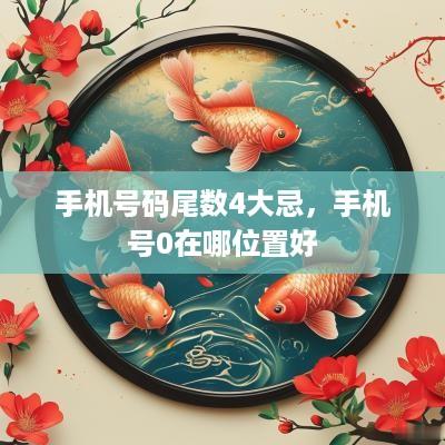手机号码尾数4大忌，手机号0在哪位置好