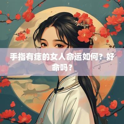 手指有痣的女人命运如何？好命吗？
