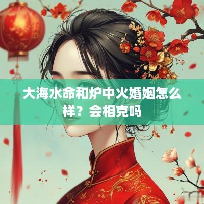 大海水命和炉中火婚姻怎么样？会相克吗