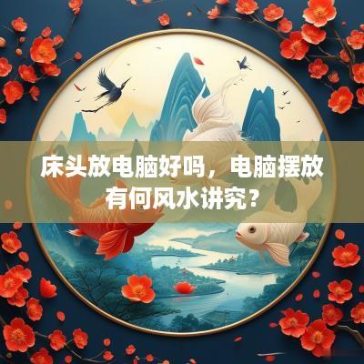 床头放电脑好吗，电脑摆放有何风水讲究？