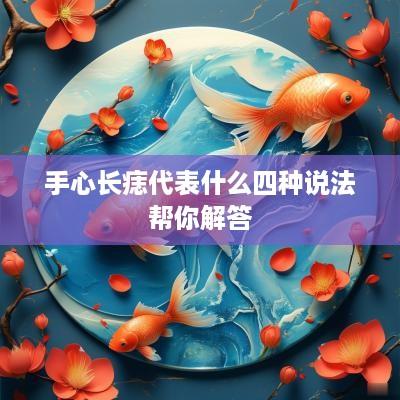 手心长痣代表什么四种说法帮你解答