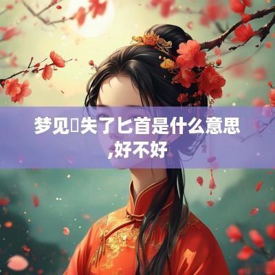 梦见丟失了匕首是什么意思,好不好