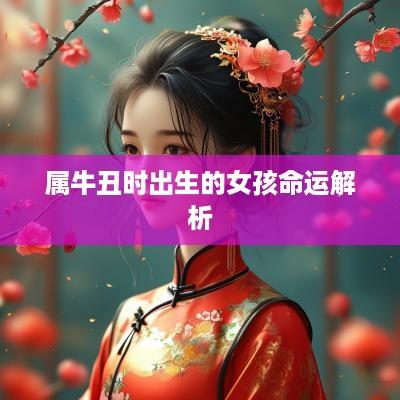 属牛丑时出生的女孩命运解析