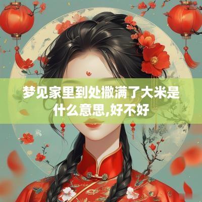 梦见家里到处撒满了大米是什么意思,好不好