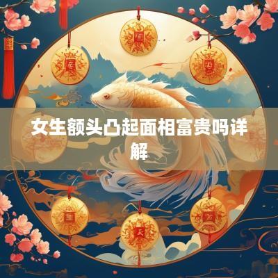 女生额头凸起面相富贵吗详解