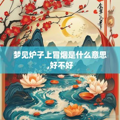 梦见炉子上冒烟是什么意思,好不好