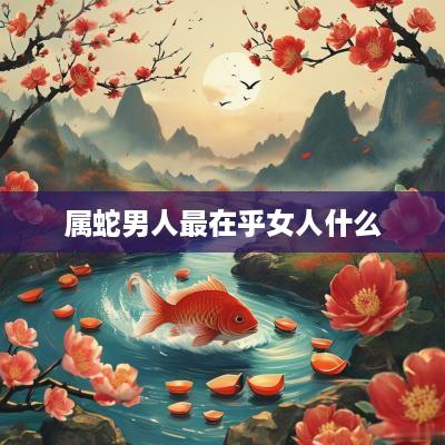 属蛇男人最在乎女人什么