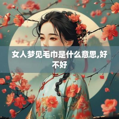 女人梦见毛巾是什么意思,好不好