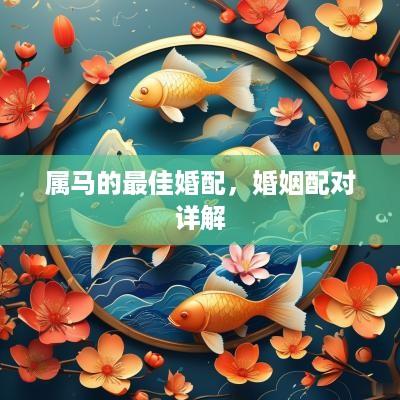 属马的最佳婚配，婚姻配对详解