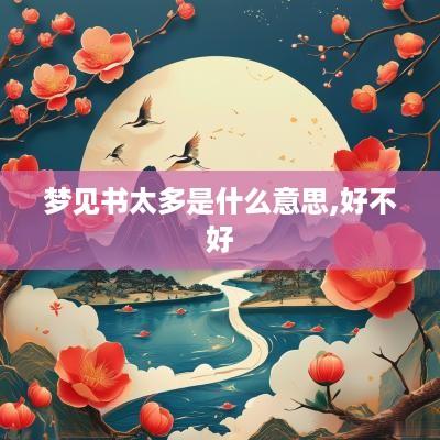 梦见书太多是什么意思,好不好
