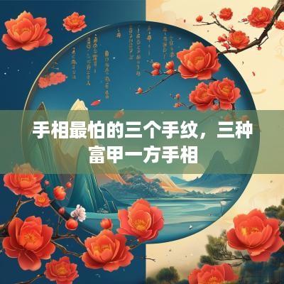 手相最怕的三个手纹，三种富甲一方手相