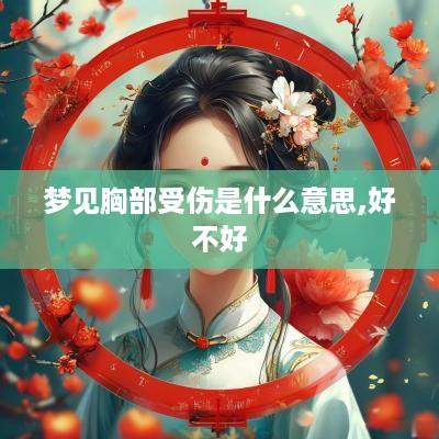 梦见胸部受伤是什么意思,好不好