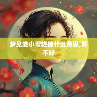 梦见吃小蛋糕是什么意思,好不好