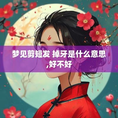 梦见剪短发 掉牙是什么意思,好不好
