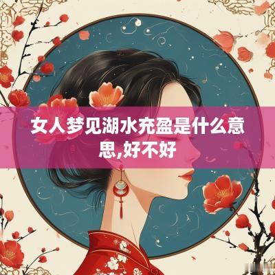 女人梦见湖水充盈是什么意思,好不好