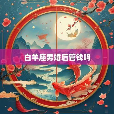 白羊座男婚后管钱吗
