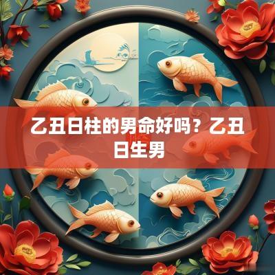 乙丑日柱的男命好吗？乙丑日生男
