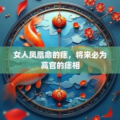 女人凤凰命的痣，将来必为高官的痣相