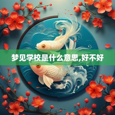 梦见学校是什么意思,好不好