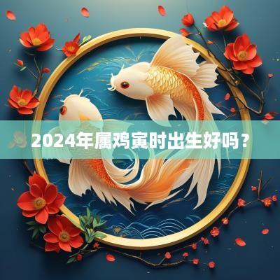 2025年属鸡寅时出生好吗？