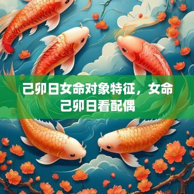 己卯日女命对象特征，女命己卯日看配偶