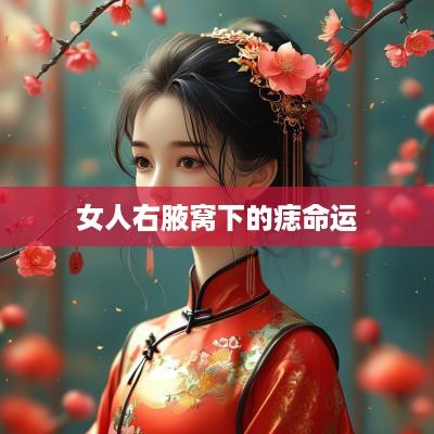 女人右腋窝下的痣命运
