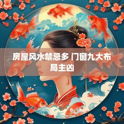 房屋风水禁忌多 门窗九大布局主凶
