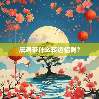 属鸡带什么转运招财？